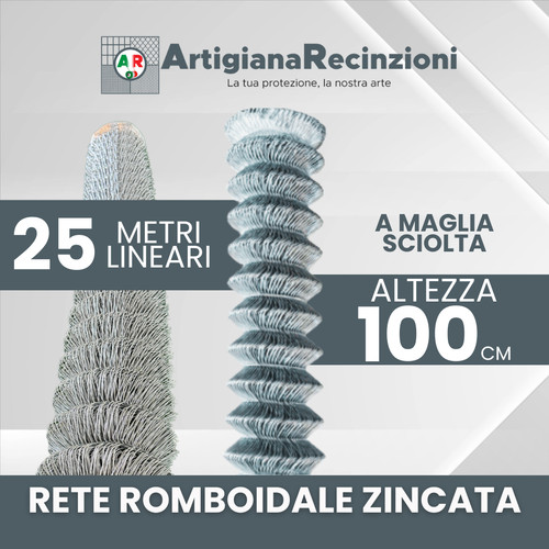 Rete zincata maglia - zincata, “a