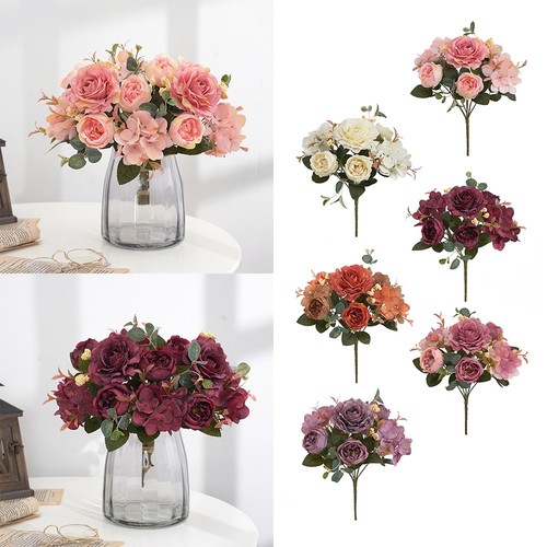 29cm seta peonia fiori - 29cm,