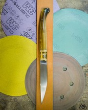 Coltello artigianale sardo, Dorgalesa, lama da 10,5cm Sardegna Dorgali- knife 33