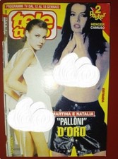 RIVISTA TELE TUTTO 1997 N. 3. NATALIA ESTRADA, MARTINA COLOMBARI.