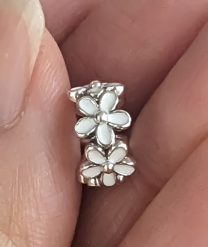 Charm distanziatore fiore - charm,
