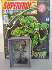 MARVEL LA COLLEZIONE UFFICIALE N° 86 SCORPION STATUETTA + FASCICOLO EAGLEMOSS