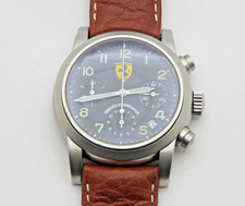 Girard Perregaux Ferrari Acciaio Inox Chrono - Quadrante Nero 38mm Automatico Uomo 8020