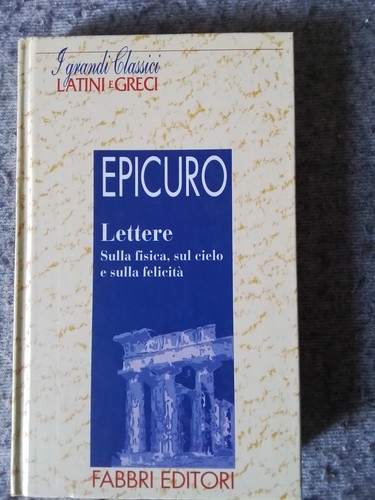 Lettere epicuro fabbri - -,