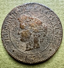 1875 Francia 5 Centesimi