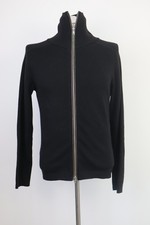 DANIELE ALESSANDRINI MAGLIONE LANA UOMO TG M SWEATER MAN VINTAGE CON CERNIERA