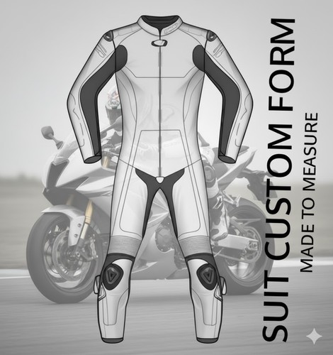 Tuta pelle corsa moto su - corsa,