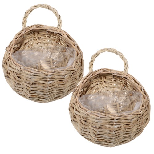 Pezzi porta piante rattan - pezzi,