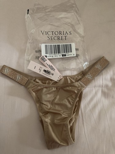 Mutandine beige con strass - con,