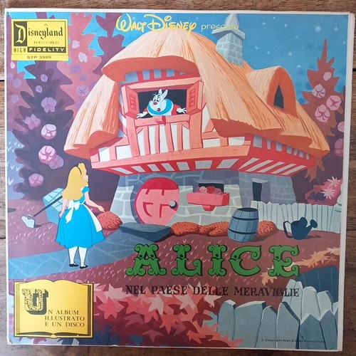 Libro disco alice - alice, paese