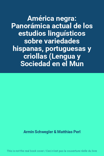 América negra panorámica - américa, negra: