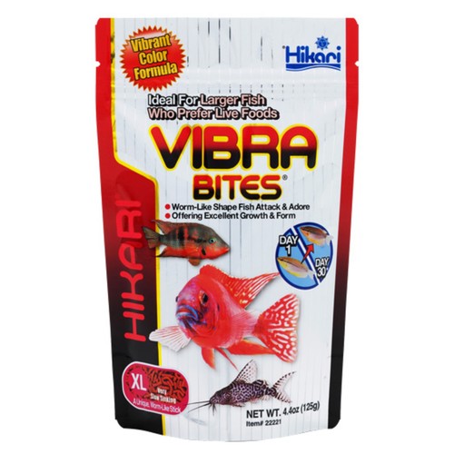 Hikari vibra bites 125g - xl,