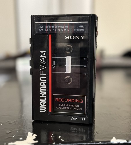 Serviced sony walkman wm - [serviced], wm-f27