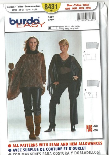 Burda 8431 sewing pattern - burda,