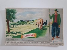 LIEBIG vecchia figurina dado Liebig vintage card Toscana - Buttero Maremmano