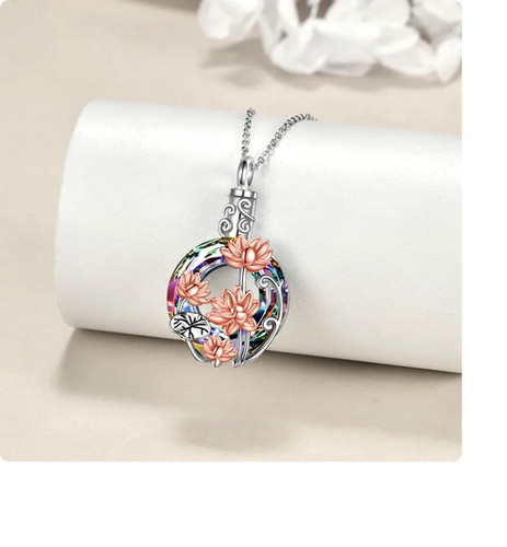 Fiori arcobaleno urna cenere - fiori,