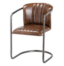 SEDIA BAR VERA PELLE STILE