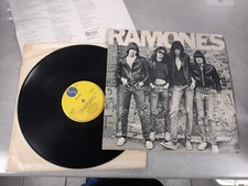 RAMONES SELF TITLED VINYL LP SIRE UK 1976 FIRST  1st Press PRESSING EX + INSERT