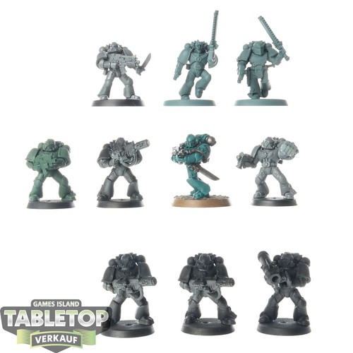 Space marines 10x tactical - marines,