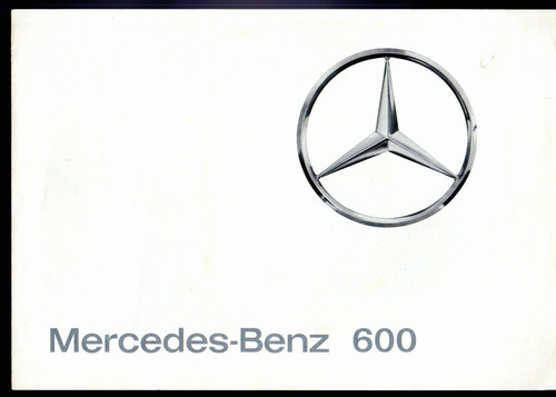 Mercedes benz 600 1964 - mercedes-benz, uk
