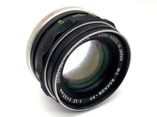 Minolta rokkor 55mm - mc, rokkor-pf