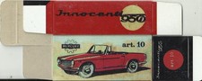 0042m. MERCURY 1/48 Scatola replica Mercury/Replica box INNOCENTI 950 SPYDER