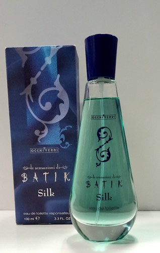 Occhi verdi batik - batik, silk
