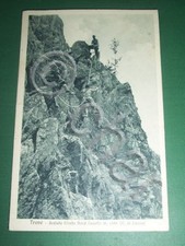 Cartolina Trave - Scalata Cresta Nord Lunelle 1941
