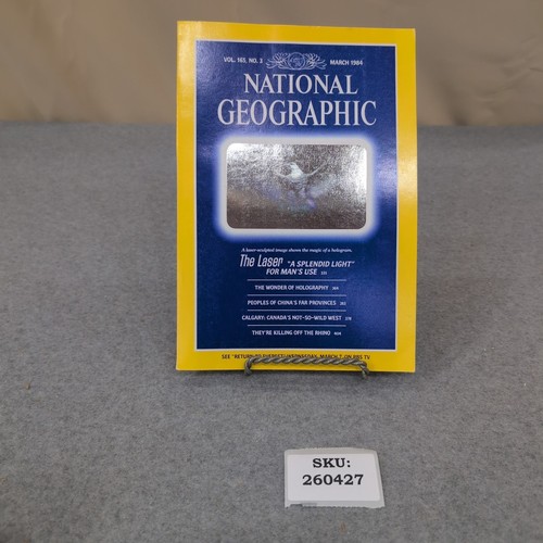 National geographic march 1984 - march,