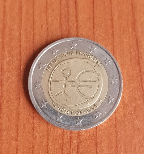 Moneta euro rara - da, 2