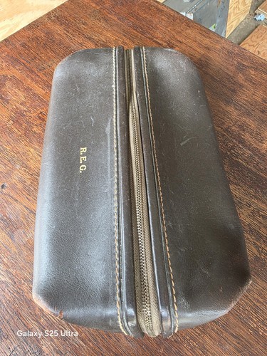 Borsa toilette uomo - , marrone