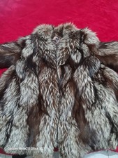 pelliccia volpe argentata