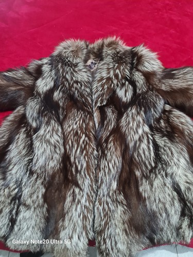 Pelliccia volpe argentata - volpe,