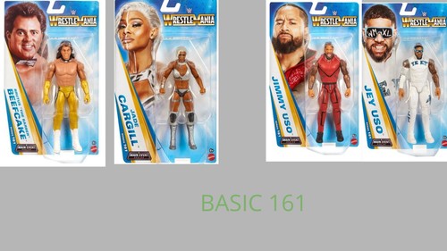 Wwe action figure serie basic - figure,