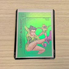 Skybox Metal Universe Batman QUERY & ECHO verde gemme metallo prezioso PMG 08/10