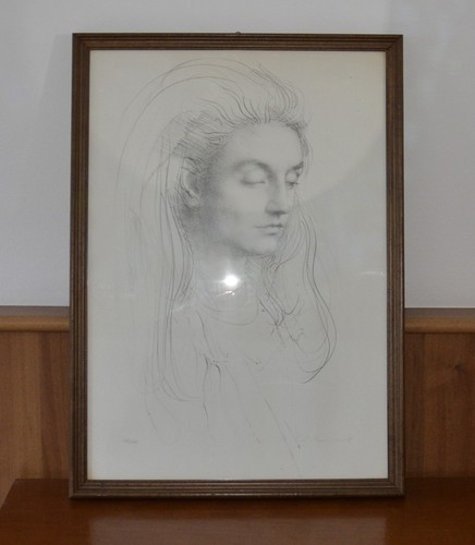 Quadro con litografia - con,