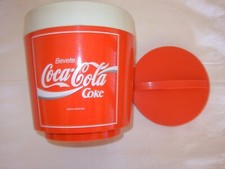 1 porta ghiaccio coca cola con coperchio coca cola anni 80