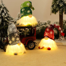 Gnomo Natale Con LED, Elfo