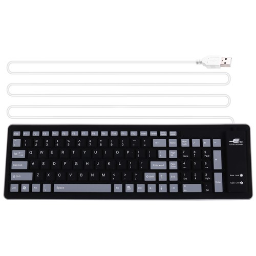 Tastiera silicone - 1x(tastiera,