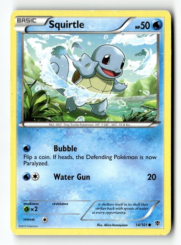 Pokemon card squirtle - card,