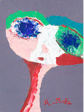 ARMANDO STULA (1942) Olio su