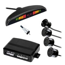 KIT 4 SENSORI DI PARCHEGGIO CON DISPLAY LED+SUONO NERI CON CICALINO ACUSTICO