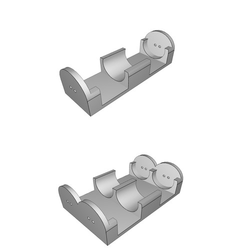 Clip porta batteria per pile - clip,