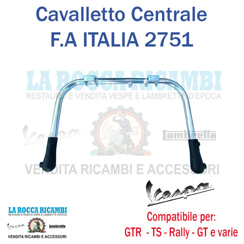 Cavalletto cromato vespa - cromato,