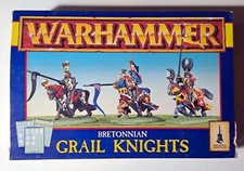 Warhammer Fantasy Battle OOP Bretonnian GRAIL KNIGHT box - Citadel Miniatures