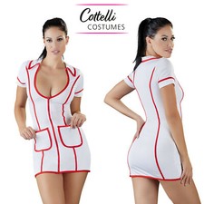Cottelli Collection Women Nurse Set Dress Costume Donna Infermiera Sexy Cosplay