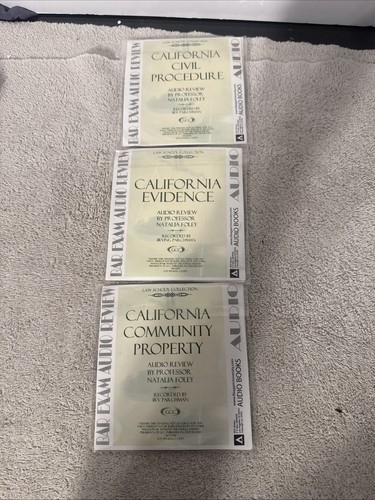 California bar exam audio - california,