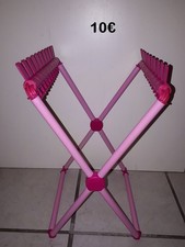 BARBIE MATTEL COLLEZIONE MODA NEL MONDO stendino appendiabiti usato