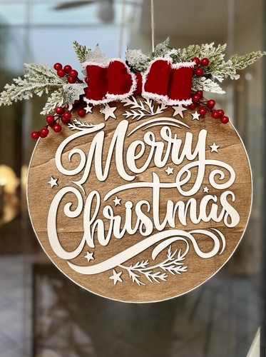 Fuori porta merry christmas - porta, christmas-