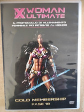 Dvd X WOMAN Fitness Ivan Orizio Gold membership fase 18 allenamento donna nuovo
